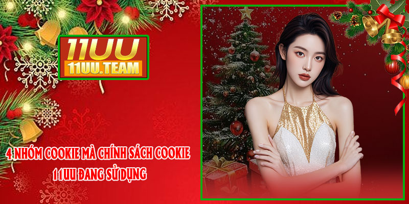4 nhóm cookie mà Chính Sách Cookie 11UU đang sử dụng